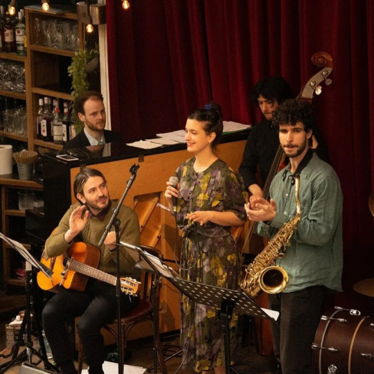 Soirée de jazz de Noël au Paris-Prague Jazz Club : THE CHARMING SWING BAND